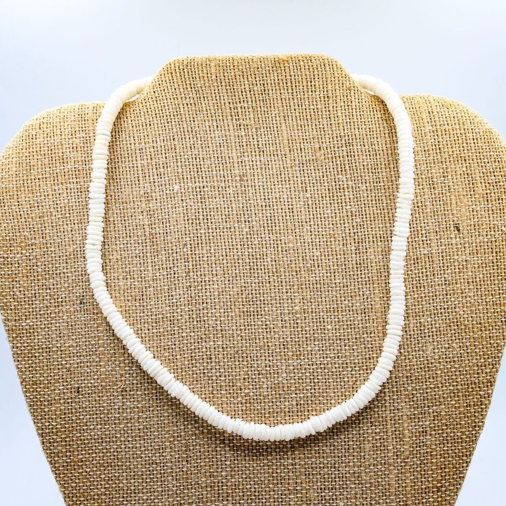 Puka Shell Necklace 15-16" Beachy ocean beach surf